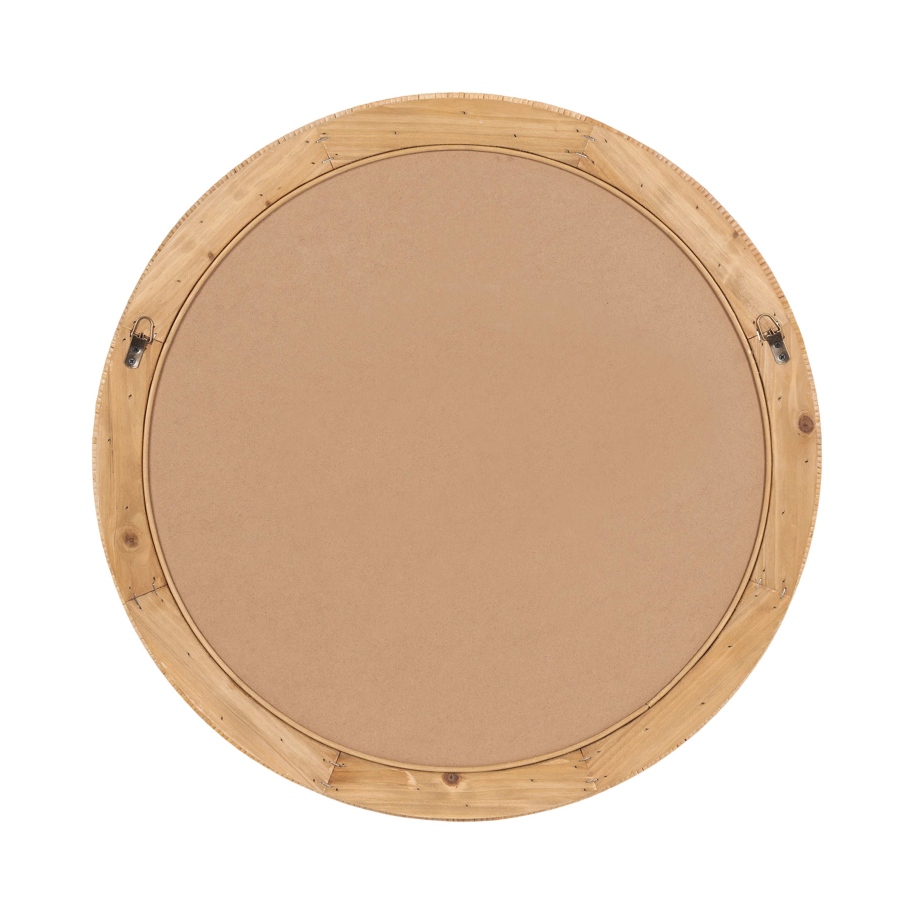 Round Mirror 26" diameter Natural 4