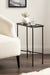 Side Table Black 17x9x24 6