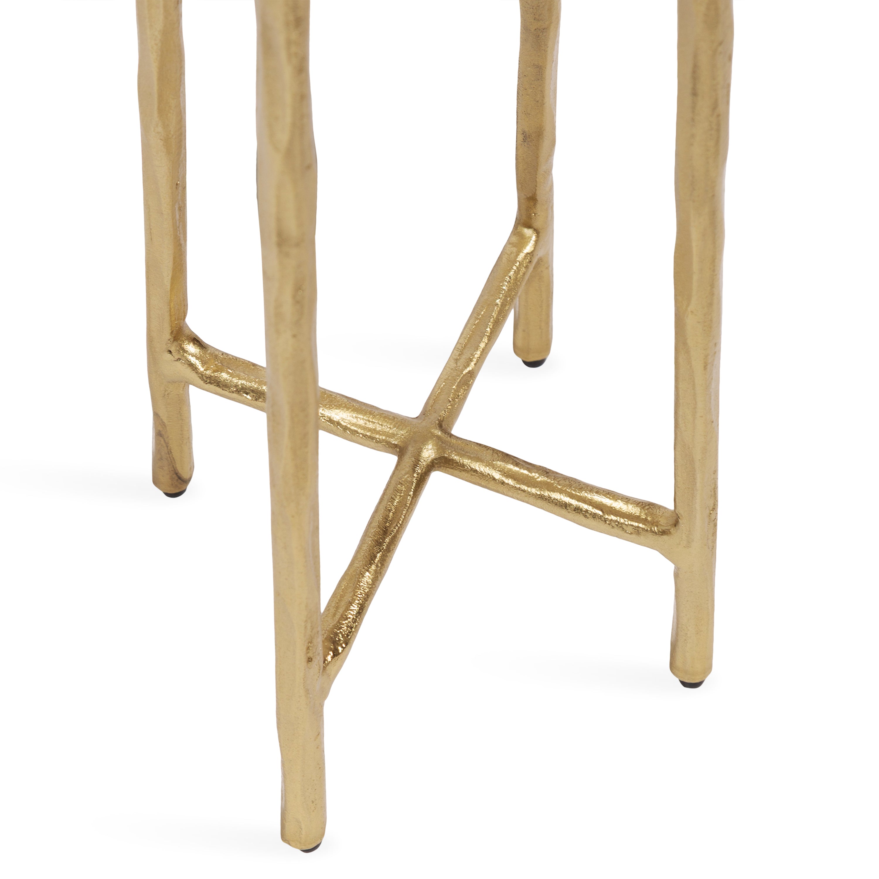 Drink Table Gold 7x7x22 6