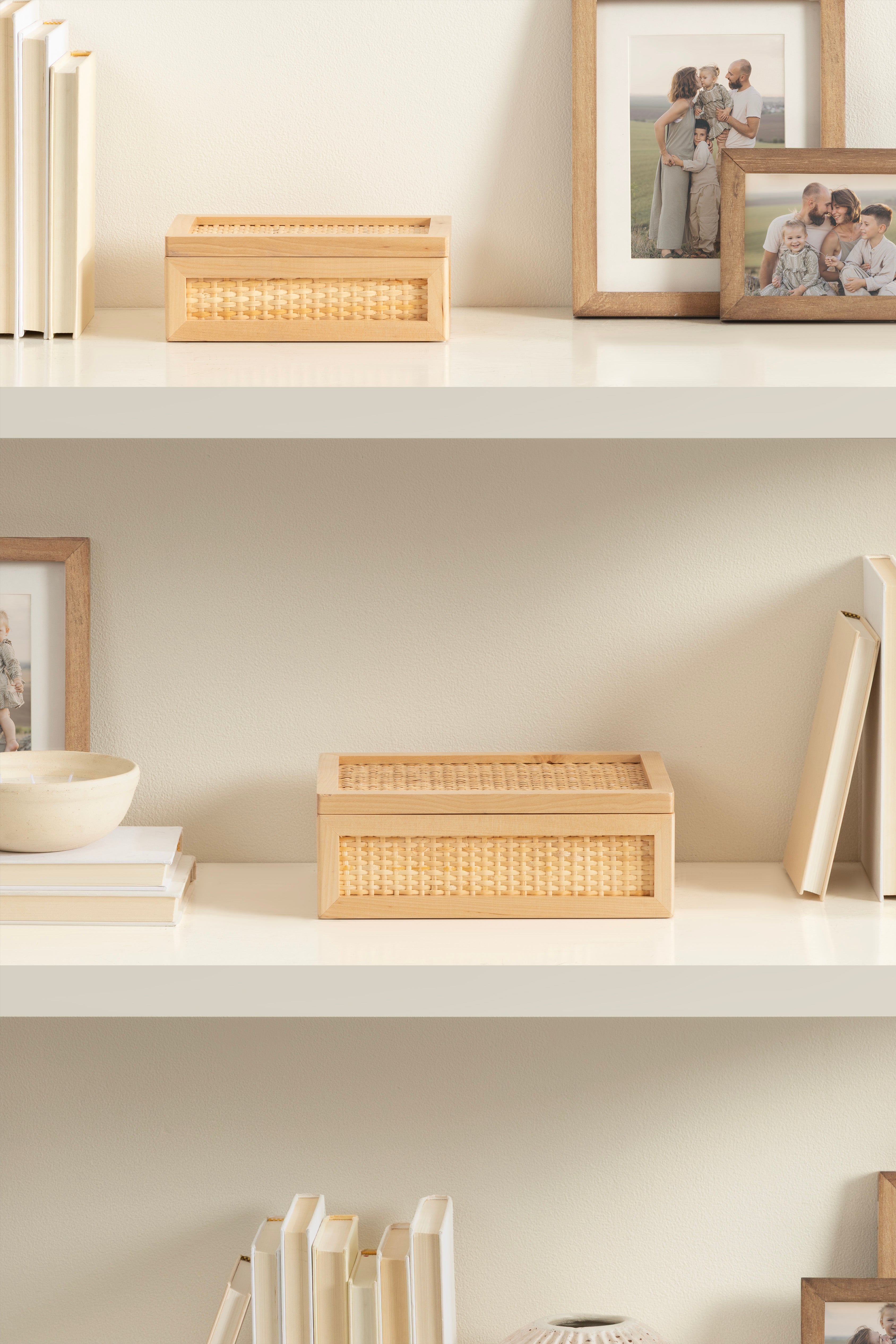 Decorative Box Natural 2 Piece 8