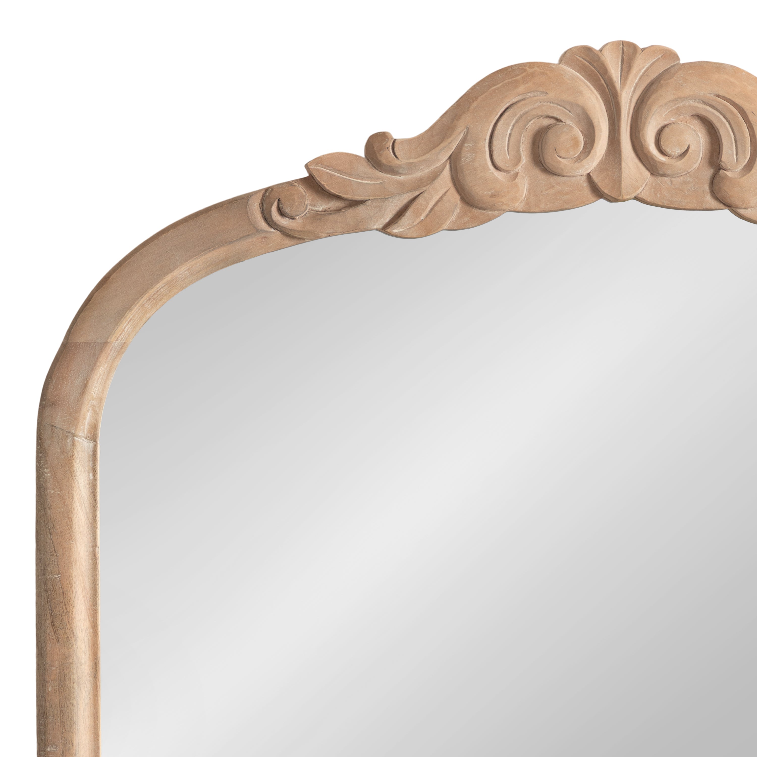 Arch Mirror Natural Beige 28x30 3