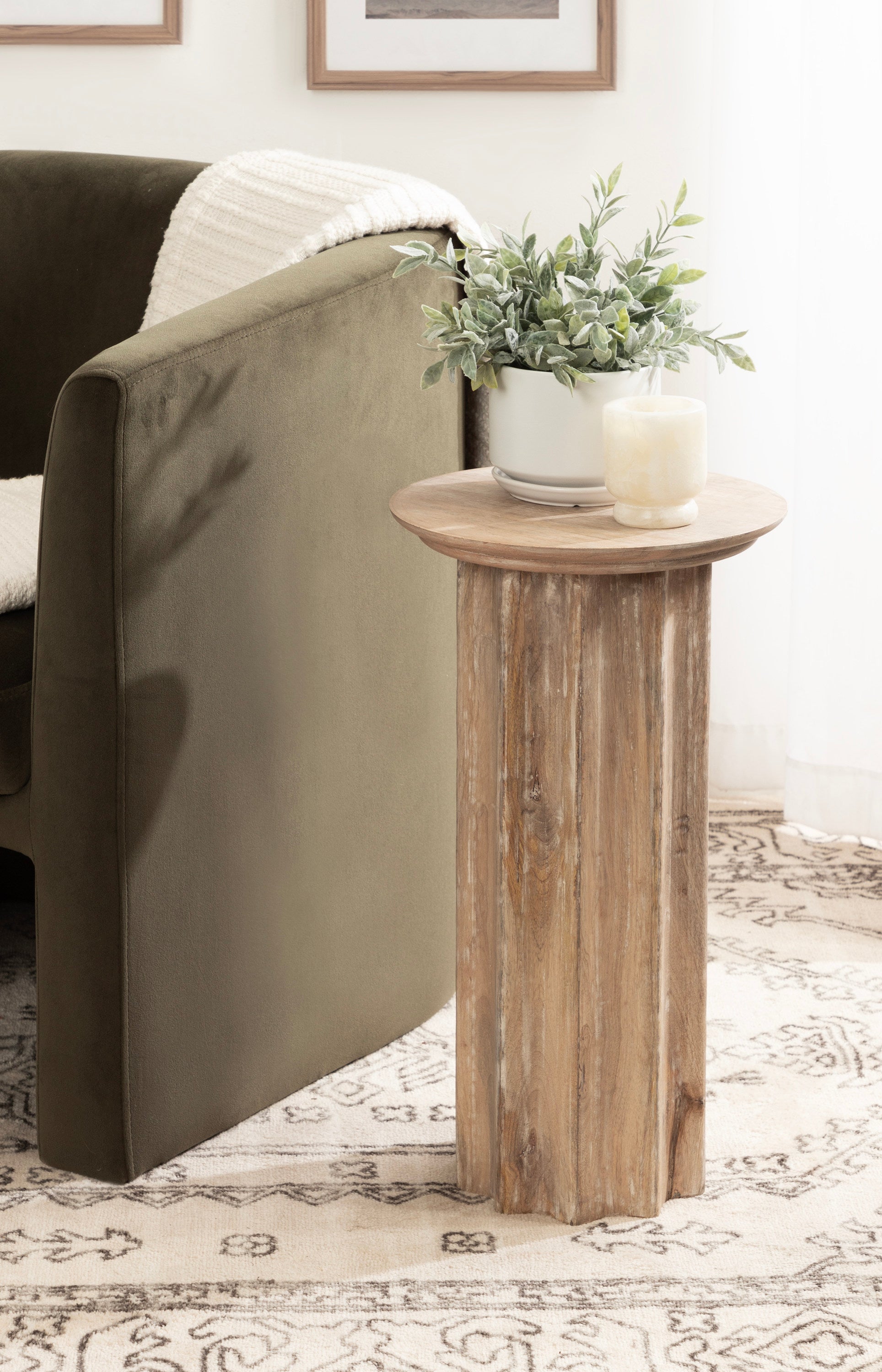 Gierson Wood Side Table