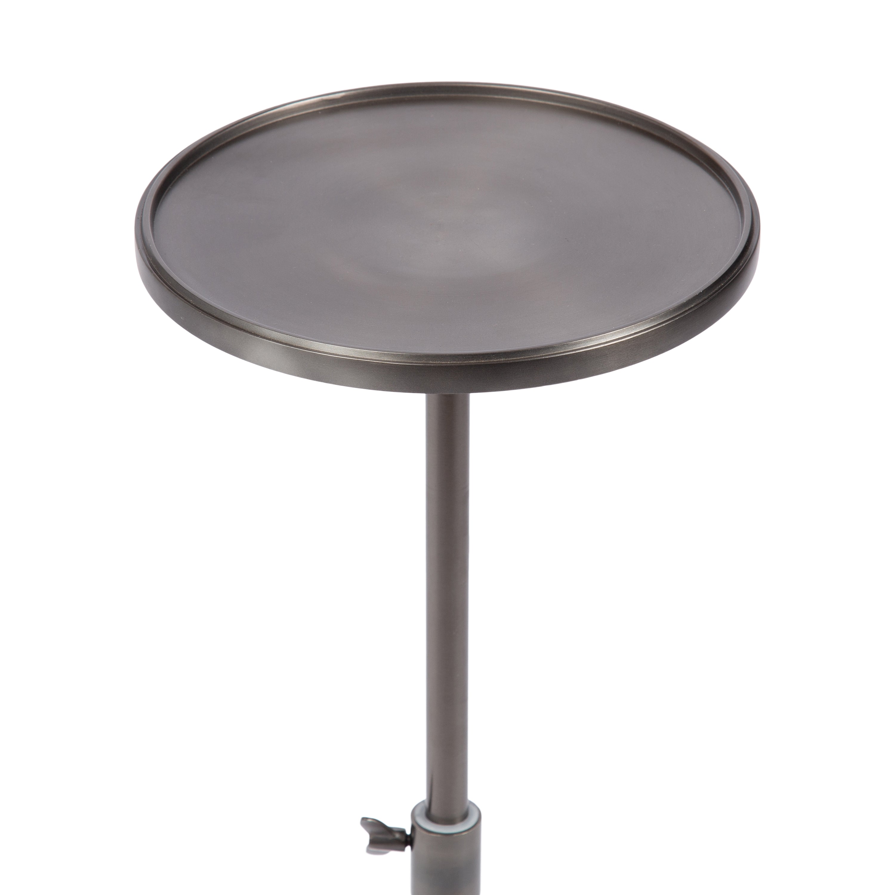 Drink Table Pewter 10x10x30 3