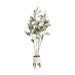 Faux Tree 7.5' White Rustic Brown 1