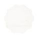Side Table White Silver 14x14x24 4