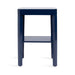 Side Table Navy Blue 16x10x25 5