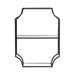 Accent Shelf Black 18x24 6
