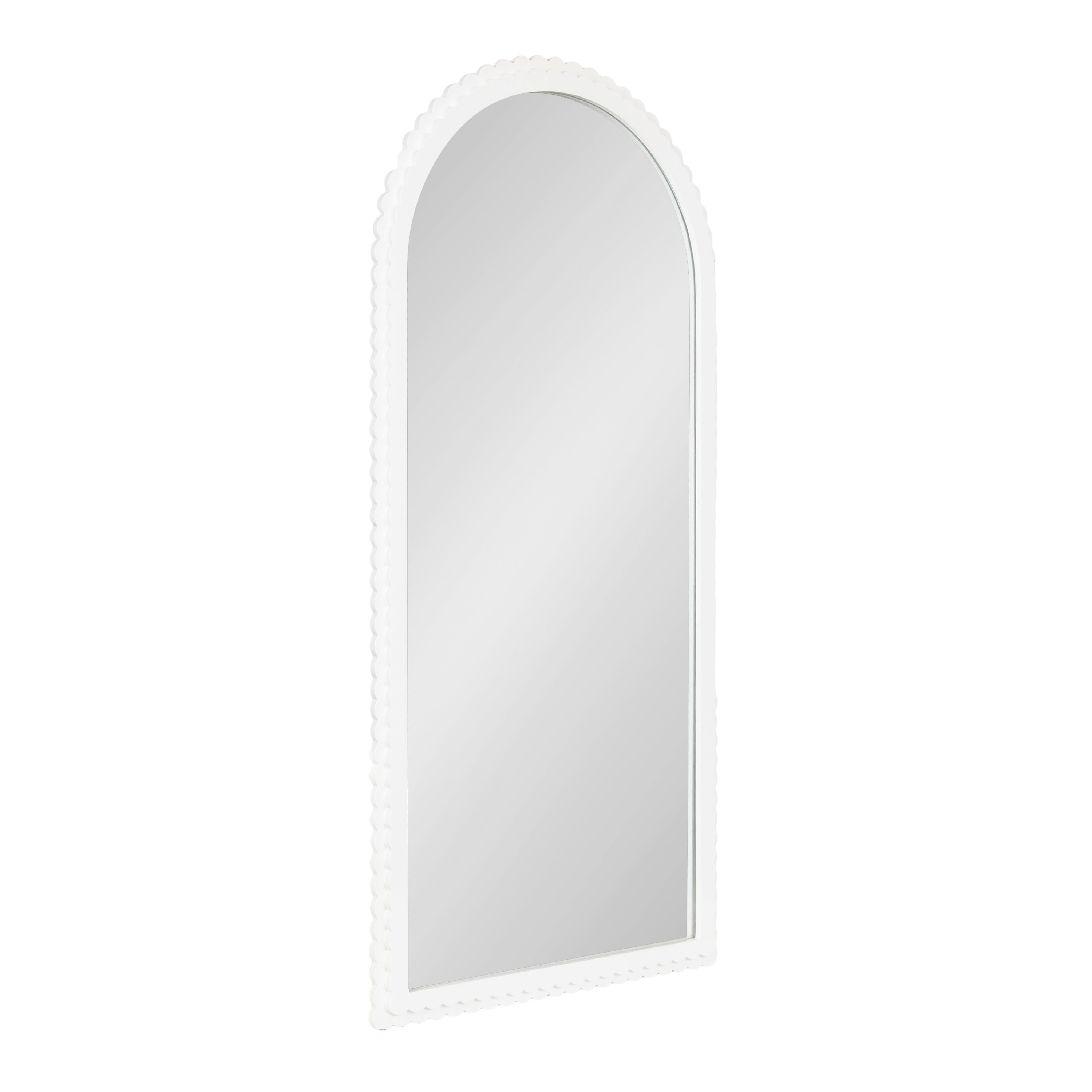 Arch Mirror 20x42 White 1