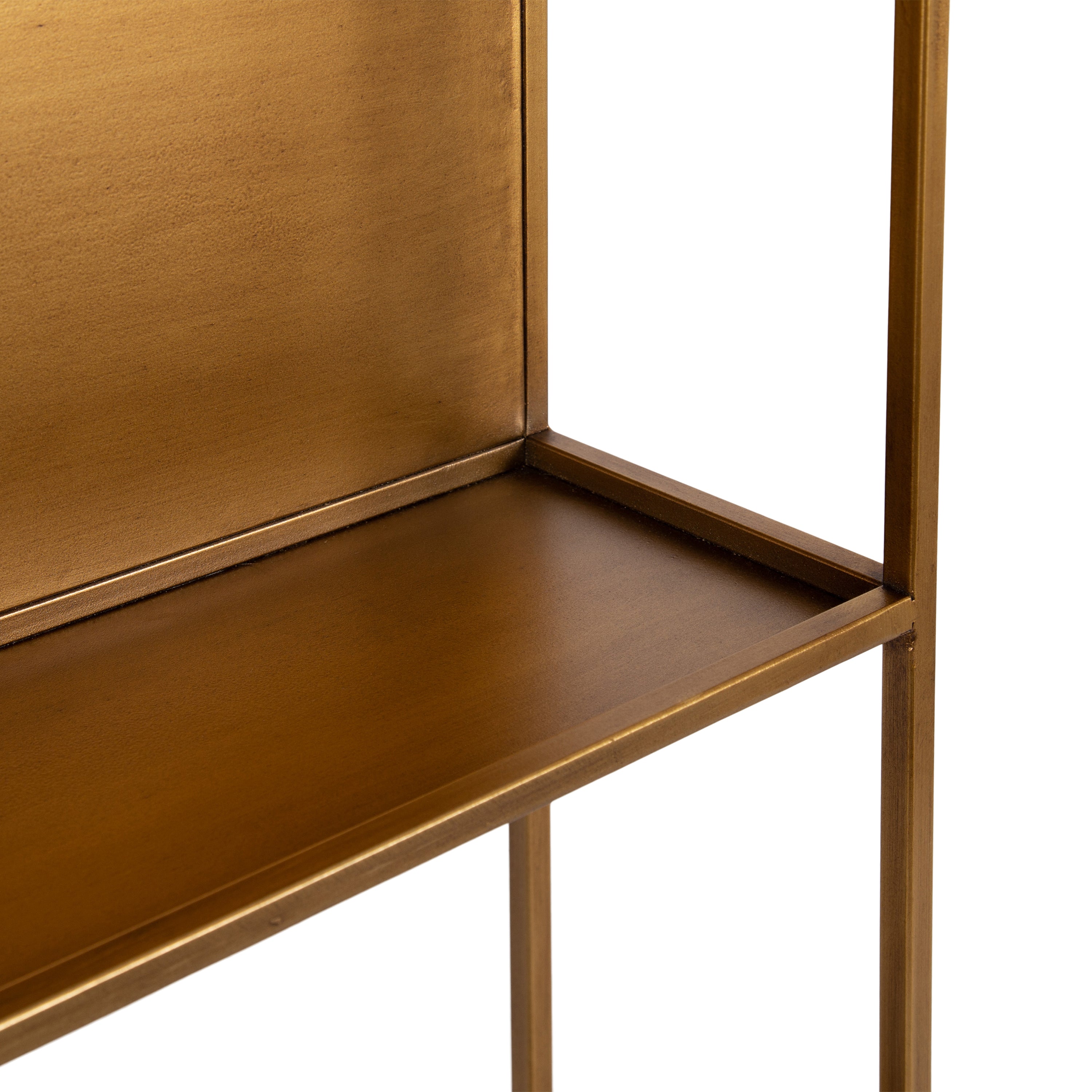 Accent Shelf Gold 18x32 3