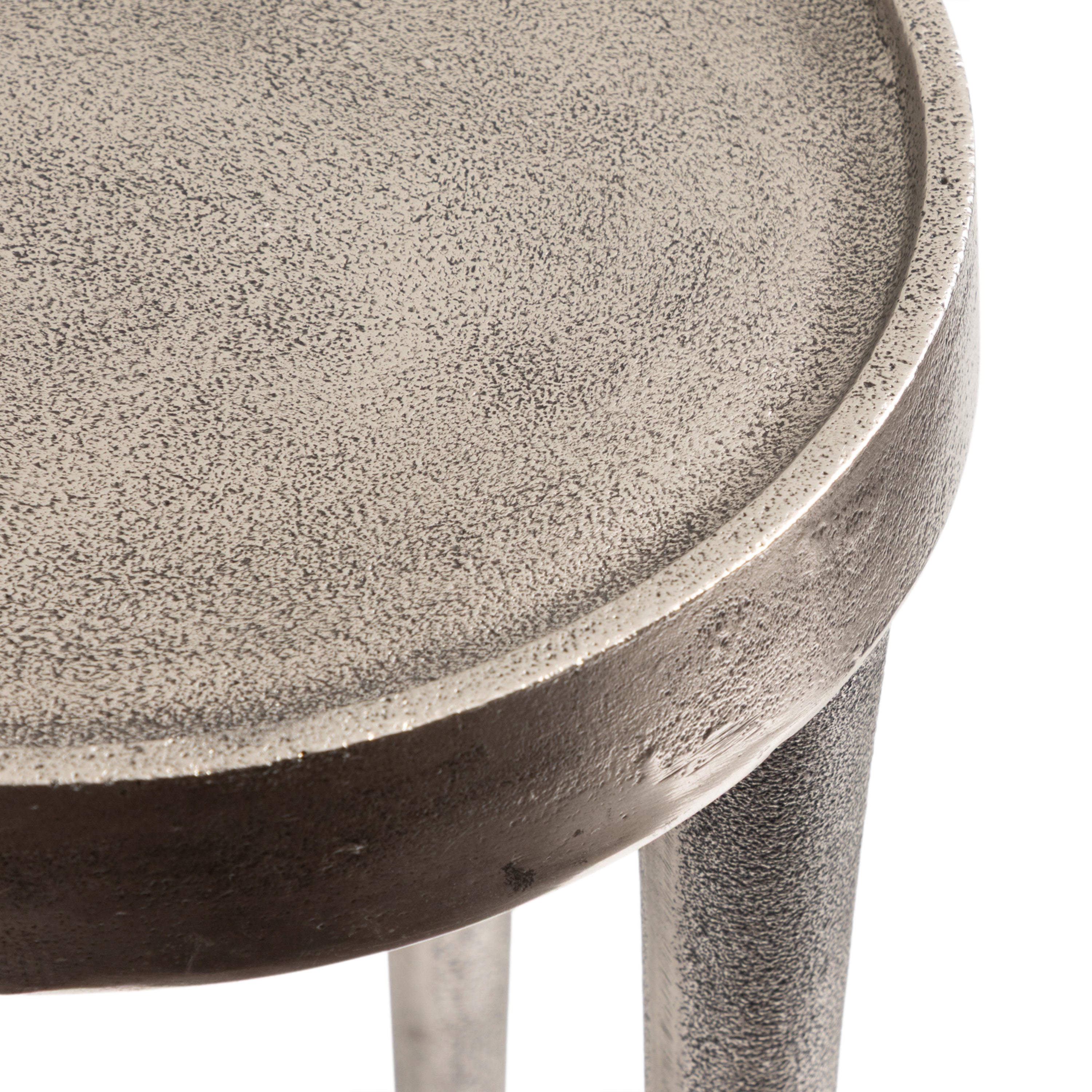 Rava Metal Table and Plant Stand