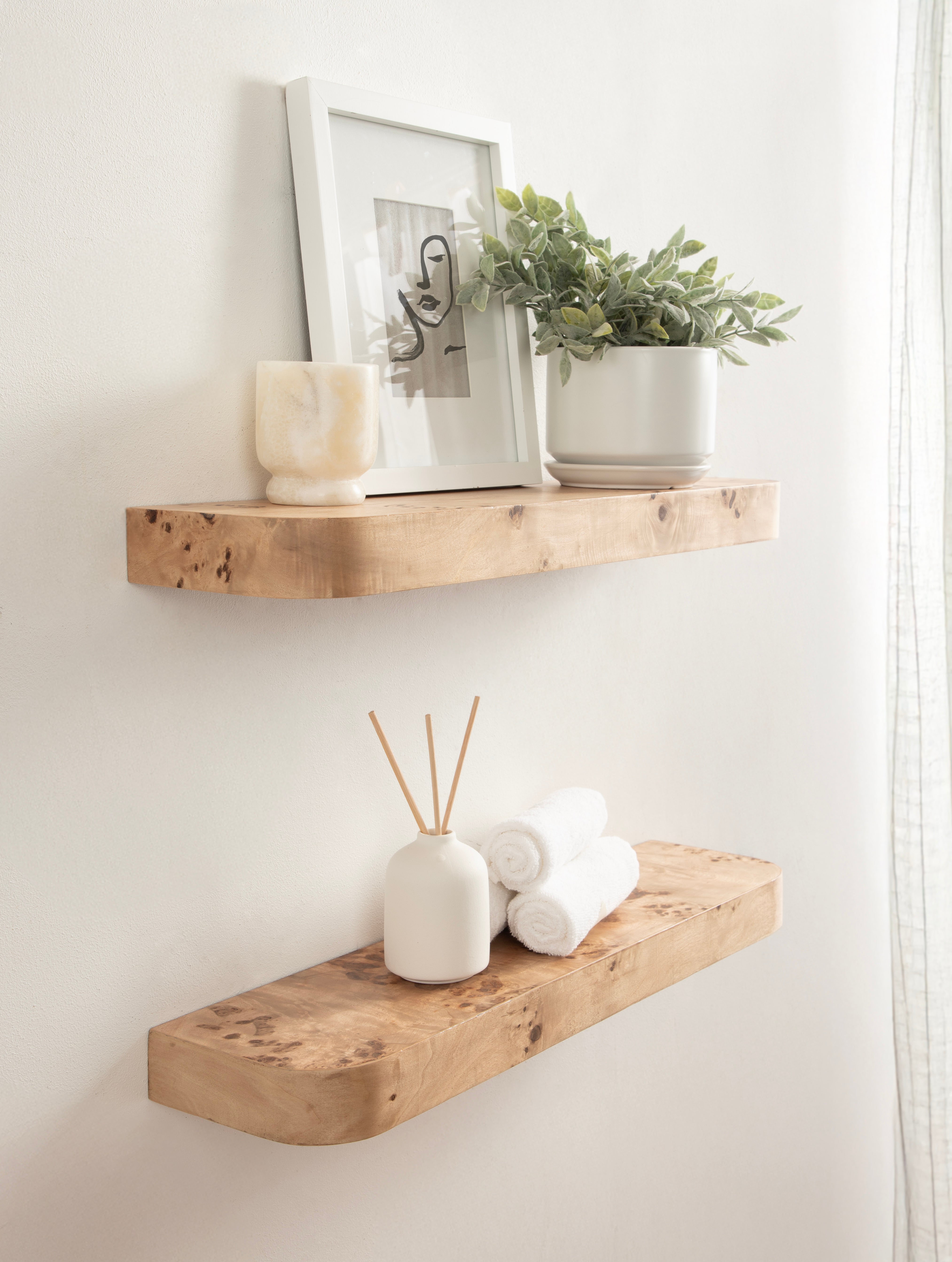 Burlock Floating Wall Shelves