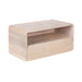 Floating Side Table Whitewash 18x10x9 1