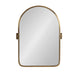 Arch Mirror 22x30 Gold 5