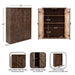 Cabinet Brown 22x7x28 2