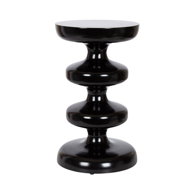 Side Table Black 12x12x21 1