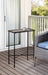 Side Table Black 17x9x24 7