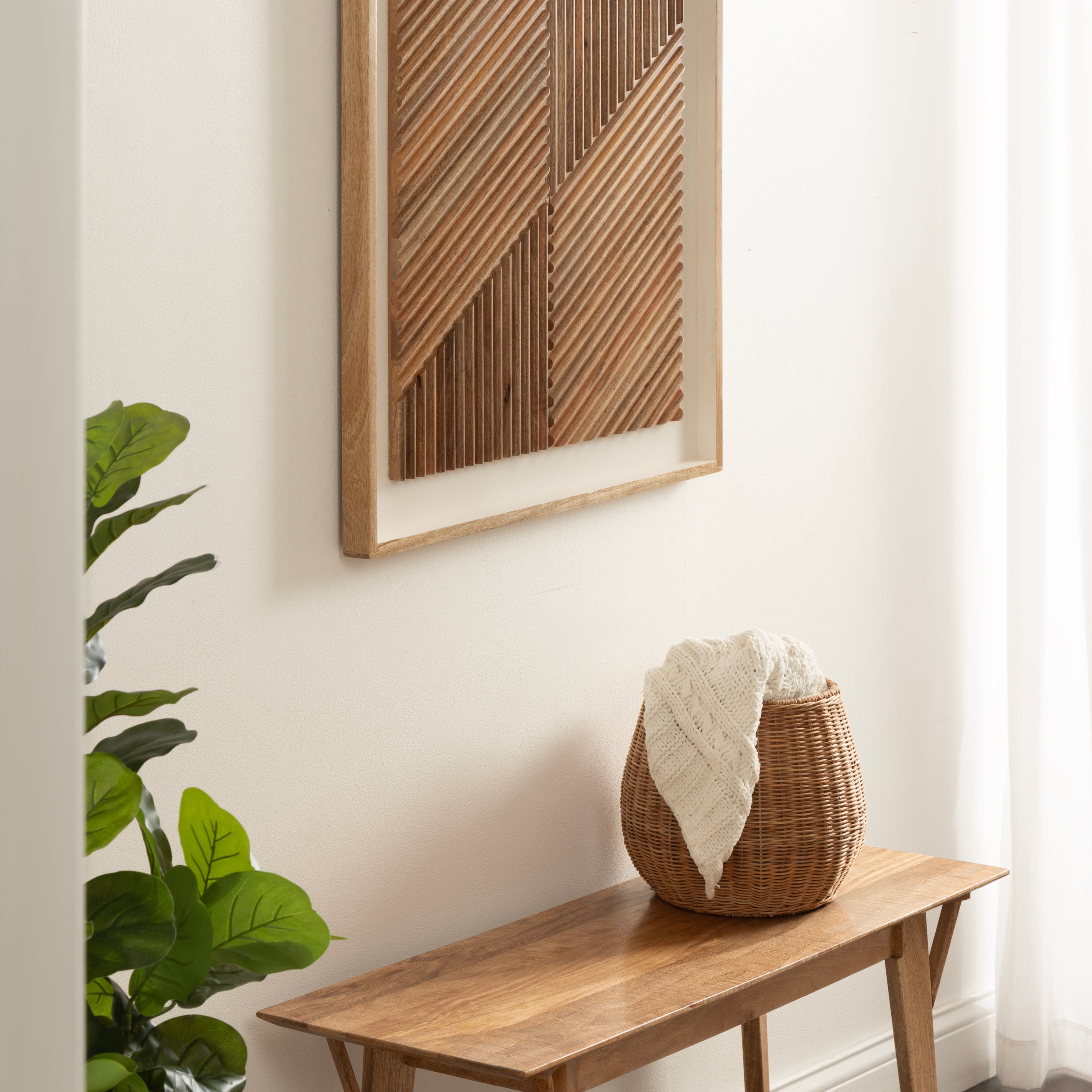 Plaque 30x30 Natural 8