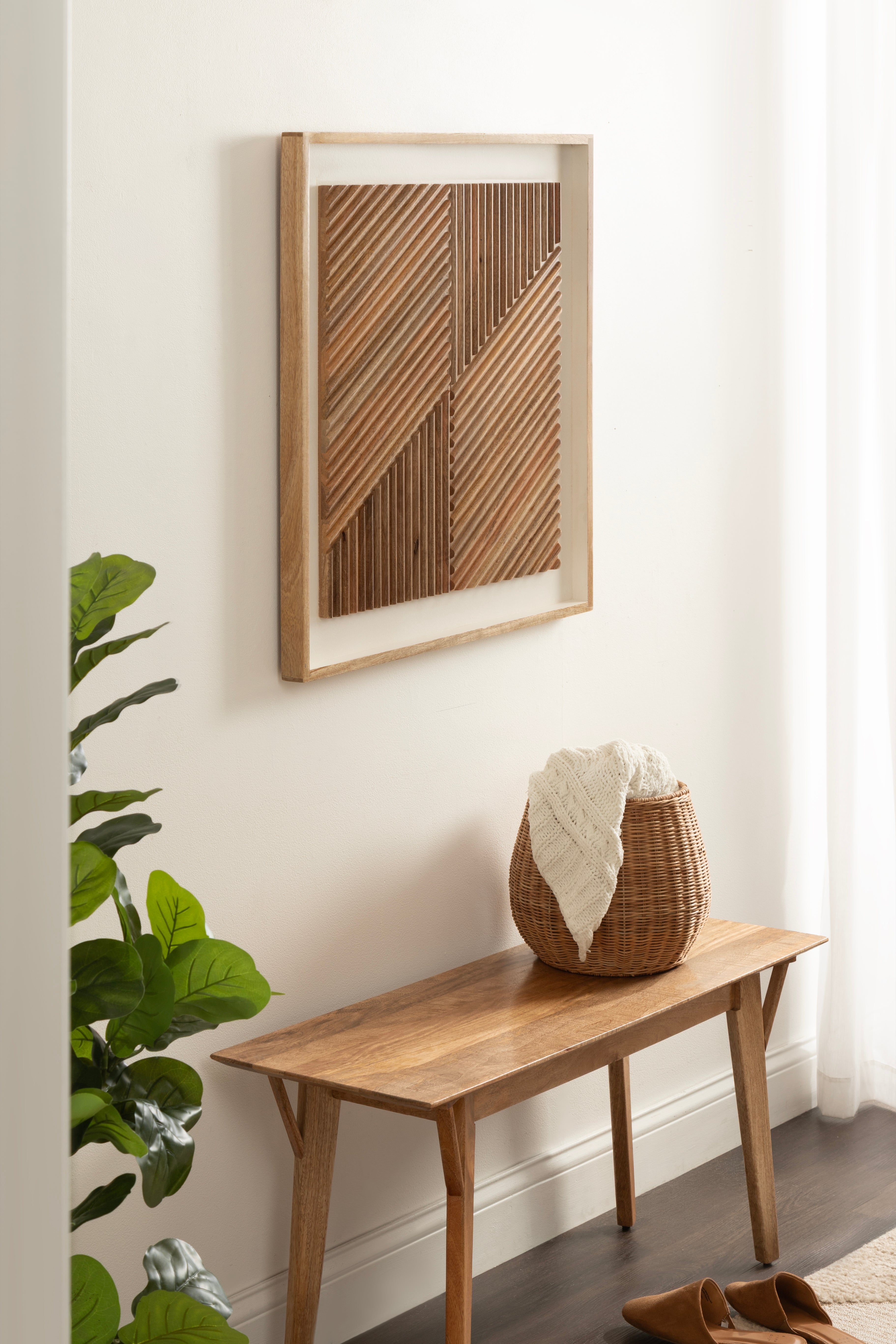 Plaque 30x30 Natural 8