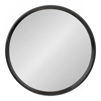 Round Mirror Black 28" Diameter 1