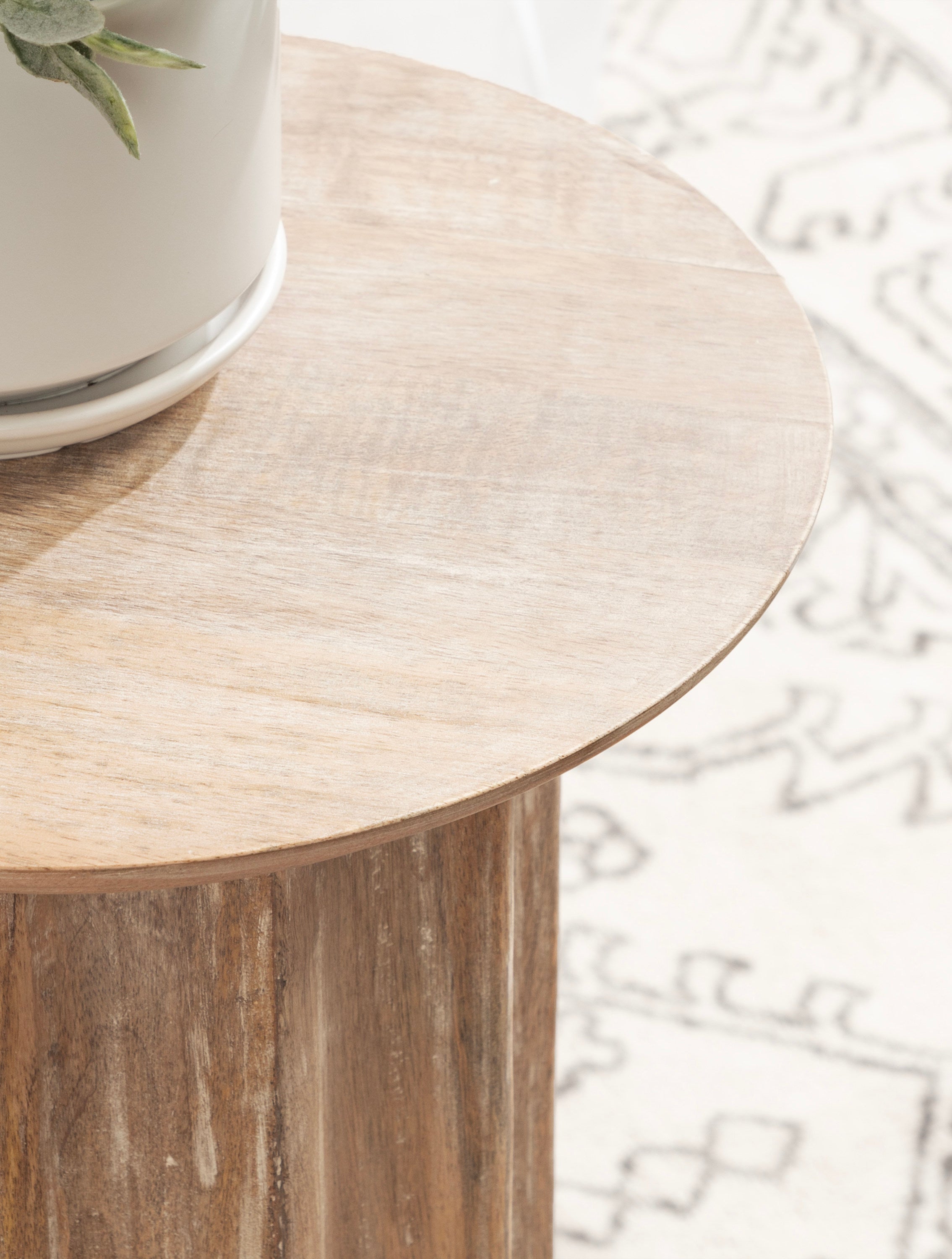 Gierson Wood Side Table