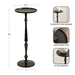 Drink Table Black 9x9x22 2