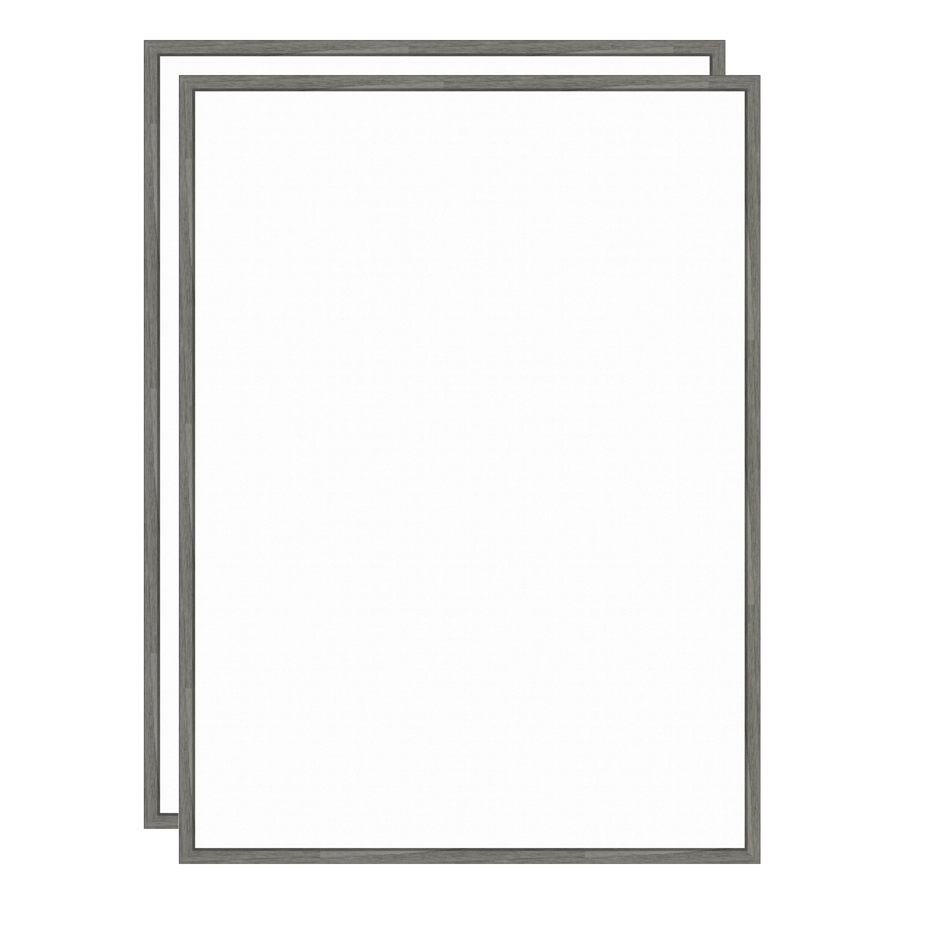 Art Set 2 Piece Set 28x38 Sylvie Graywash 1