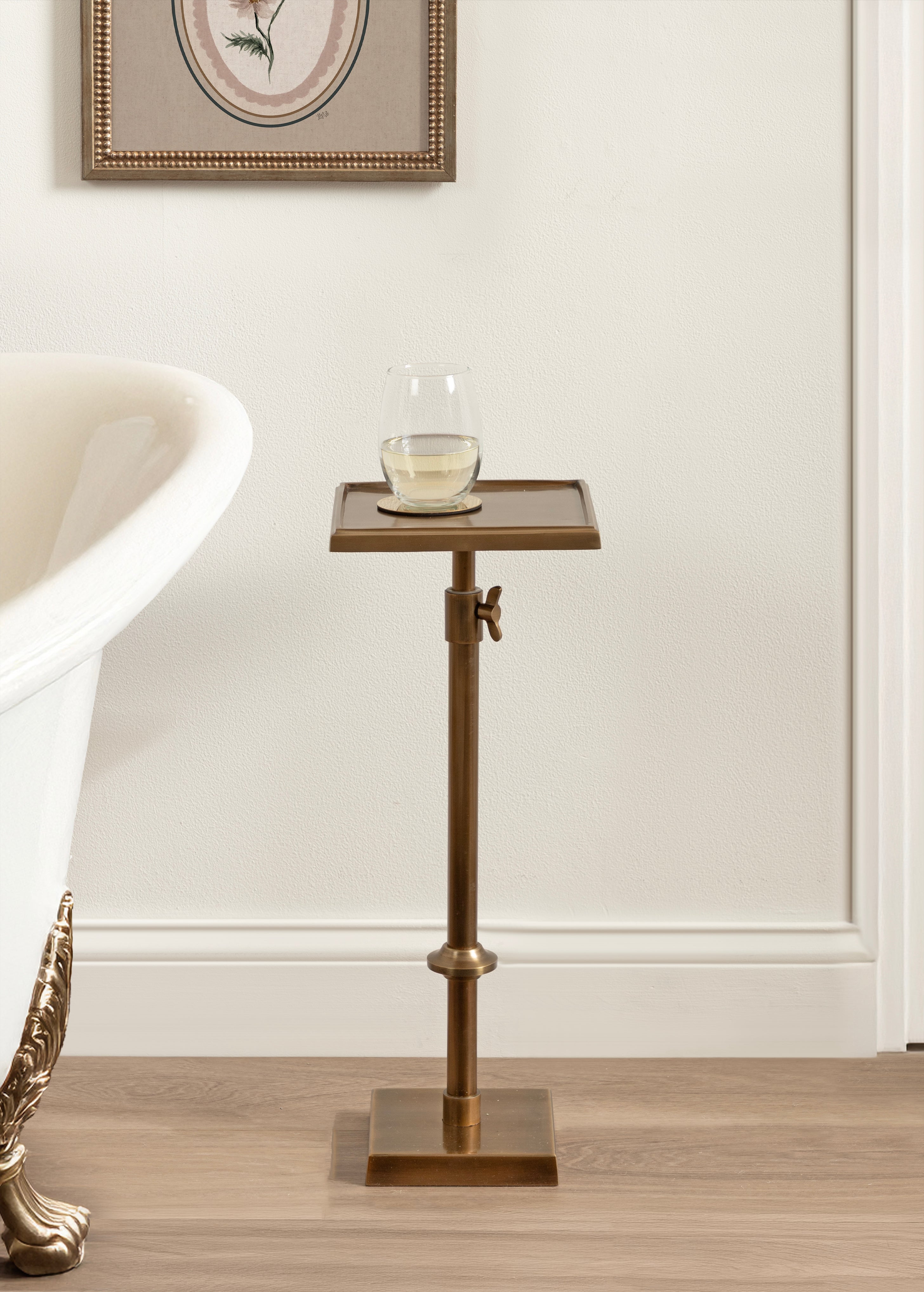 Drink Table 9x9x30 Gold 8