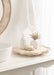 Lazy Susan White 18" Diameter 7