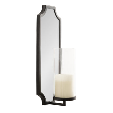 Wall Sconce Black 6x5x16 1