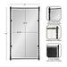Rectangle Mirror Black 24x42 2
