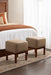 Standard Ottoman Walnut Brown 16x16x18 8