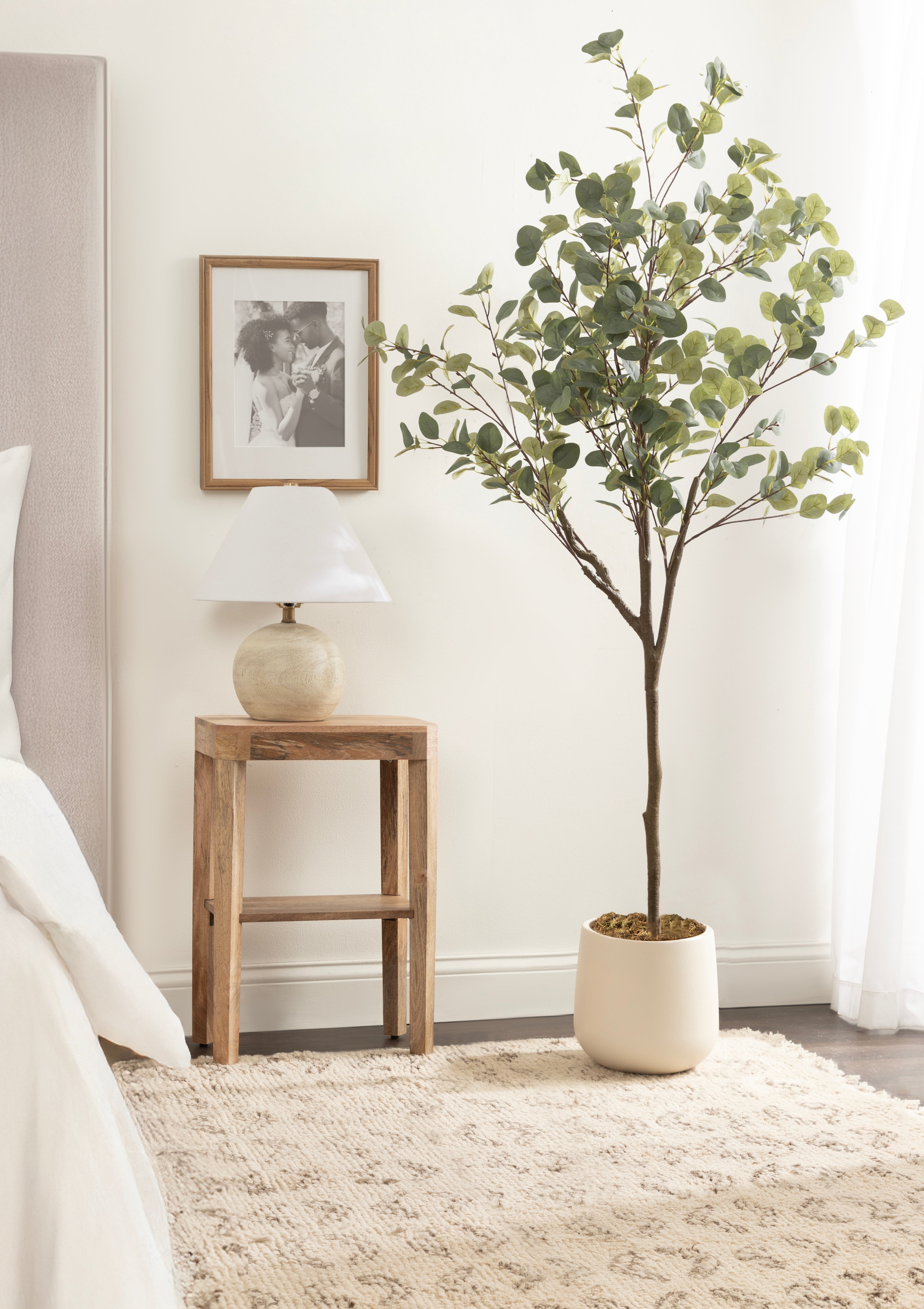 Faux Tree Cream 6' 8