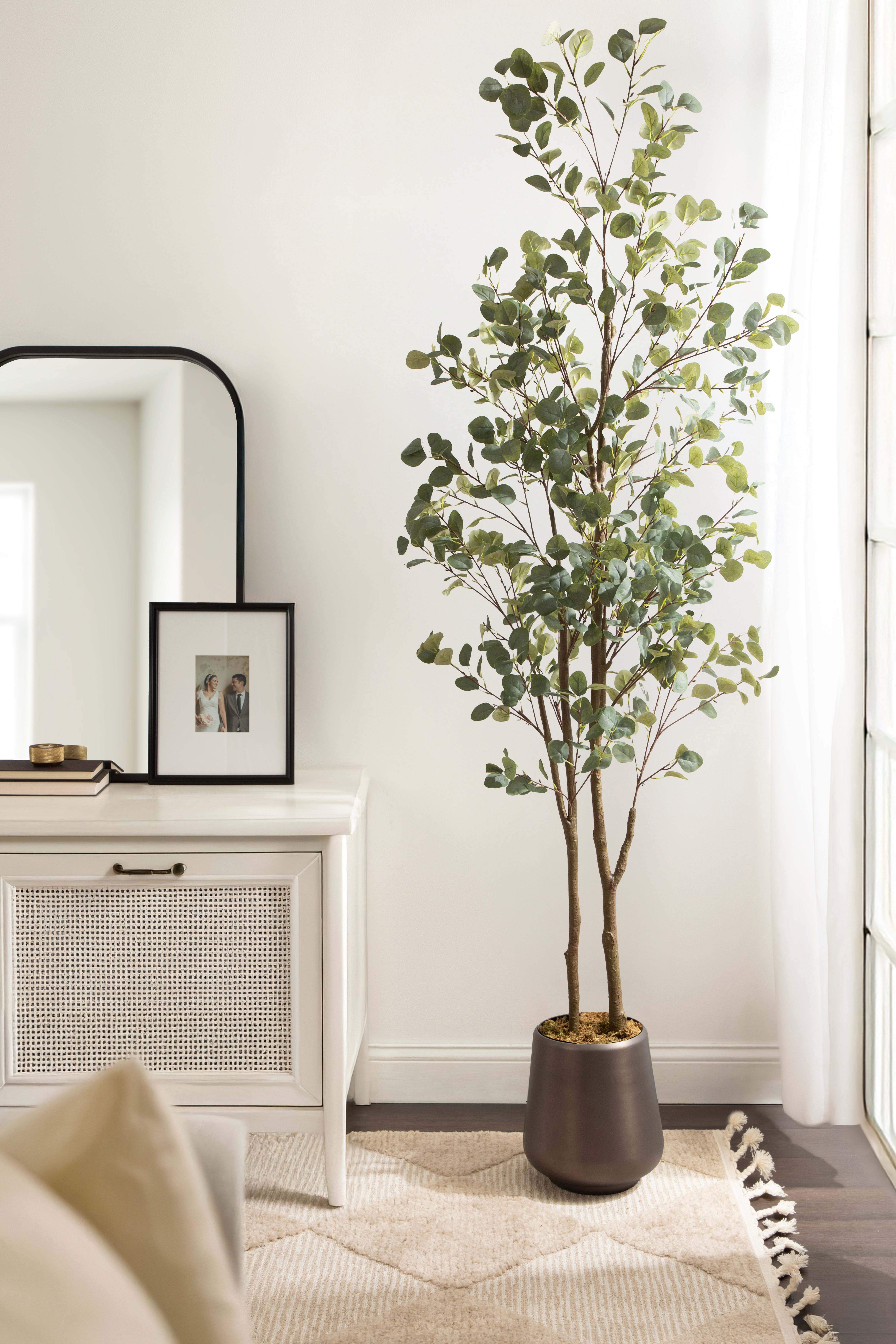 Faux Tree 8' Pewter 7