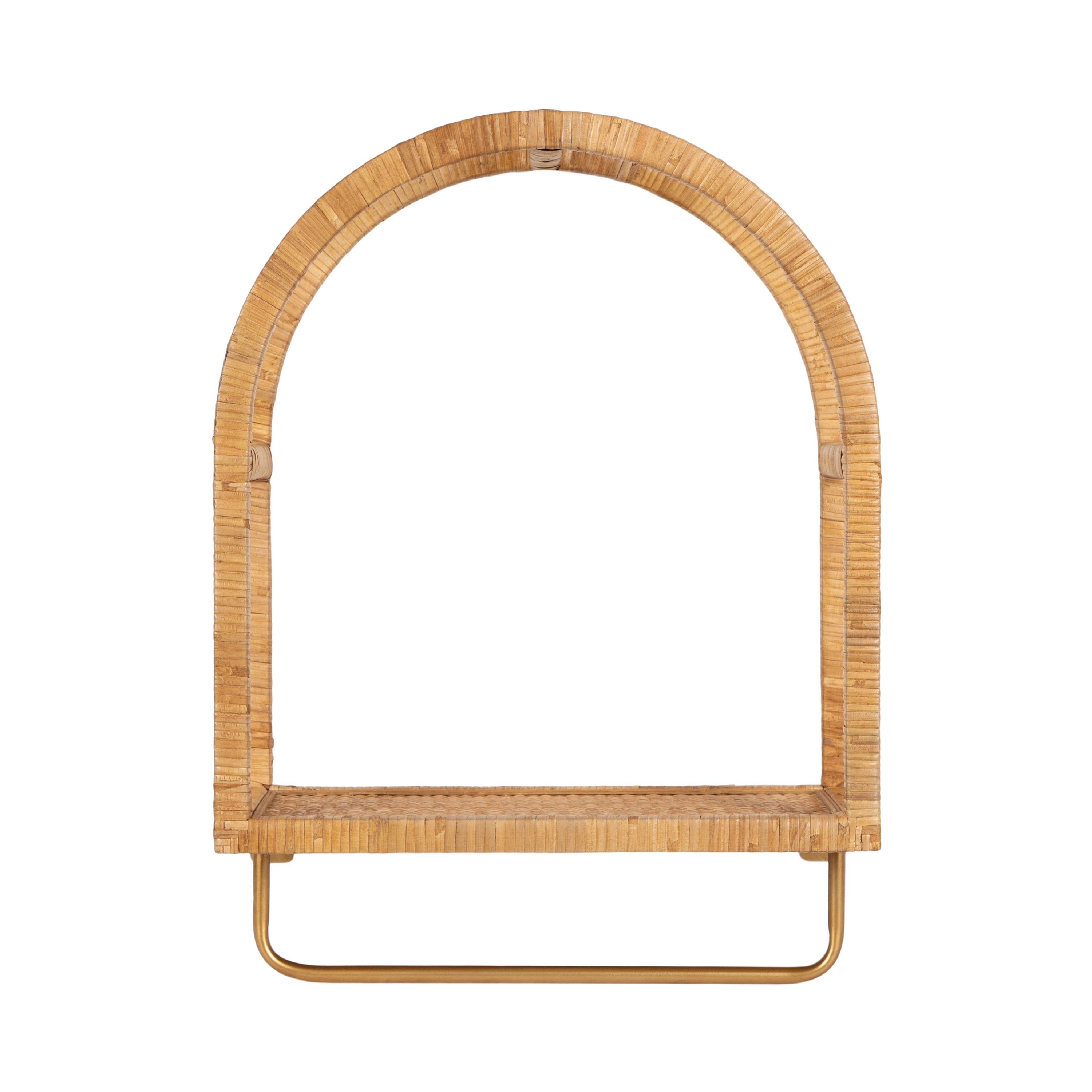 Bathroom Shelf Natural 17x8x22 5