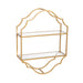 Accent Shelf Gold 18x6x24 1