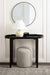 Console Table Black 38x14x30 6
