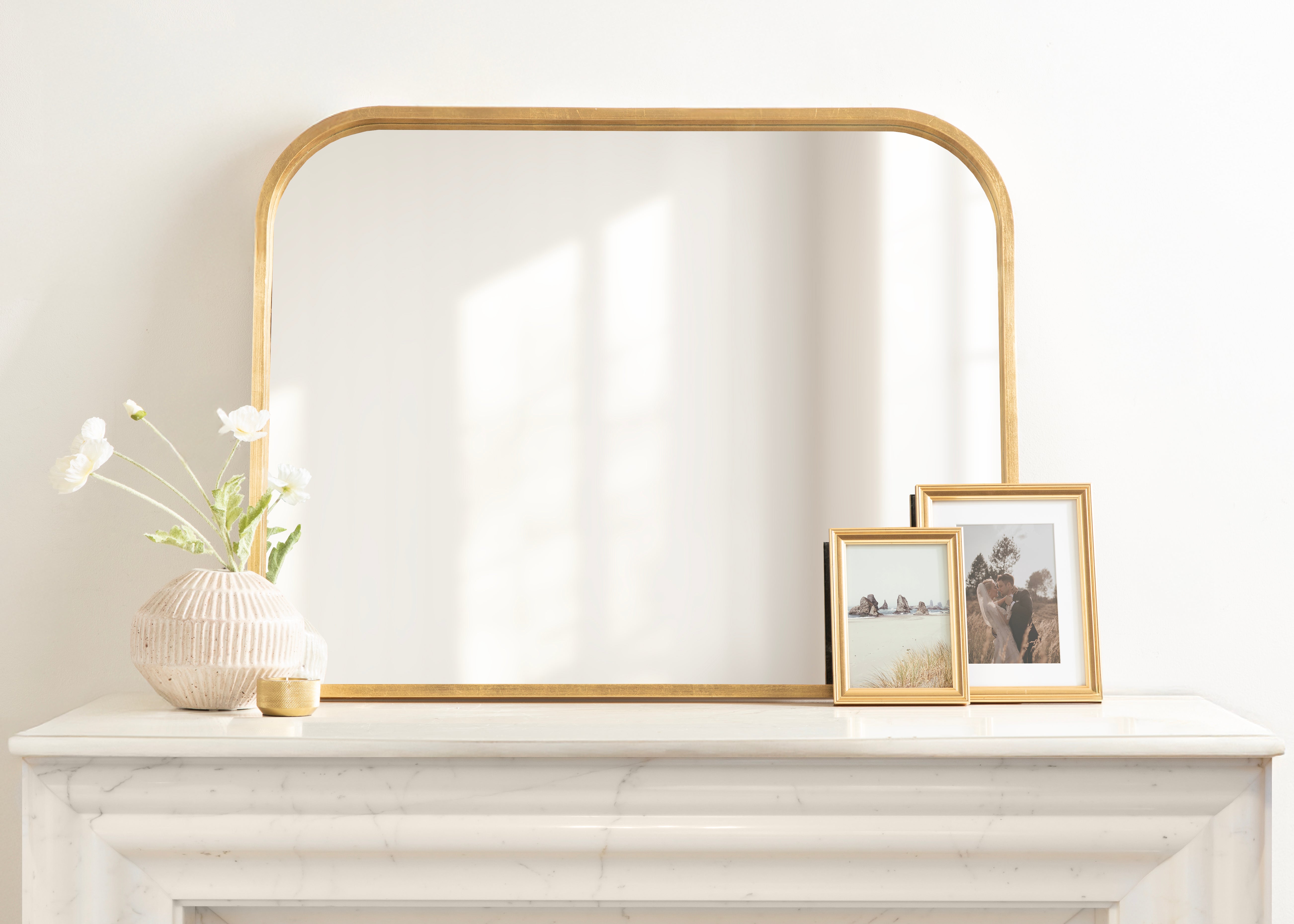 Arch Mirror Gold 36x28 7