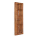 Plaque Walnut Brown 13x36 1
