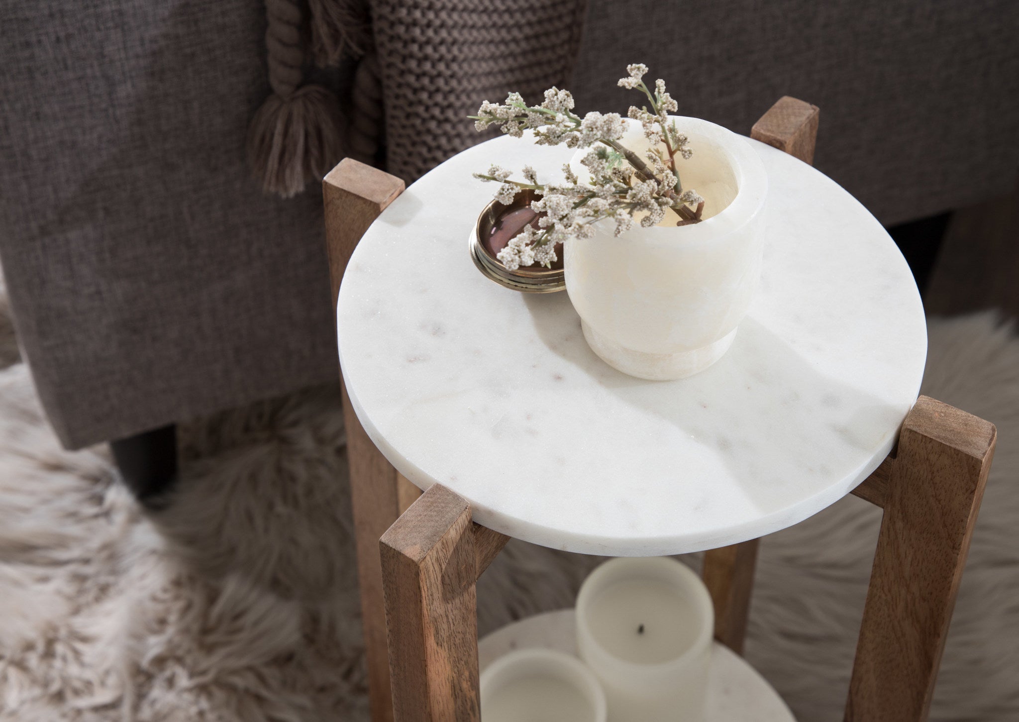 Moxley Round Accent Table