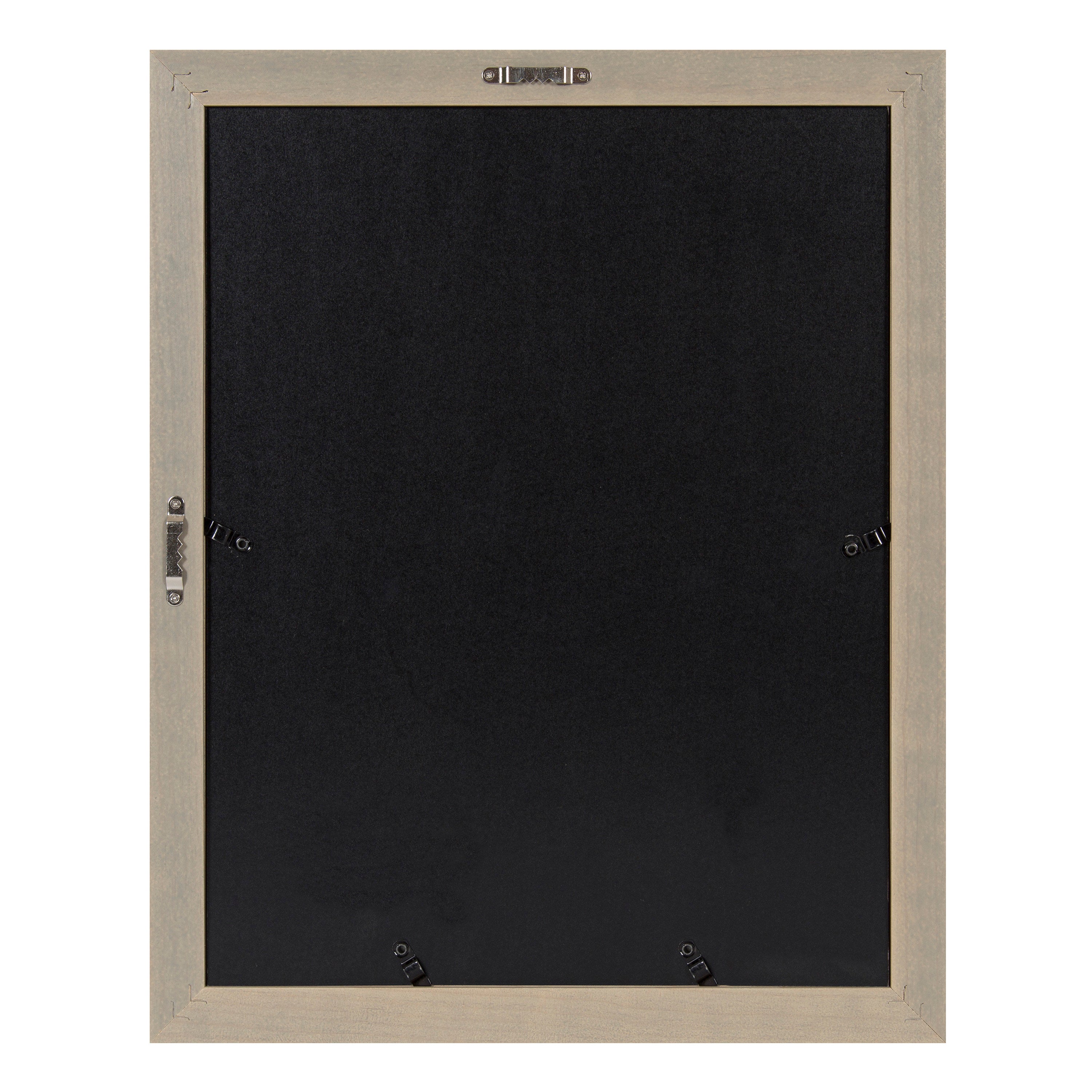 Kieva 11x14 matted to 8x10 Wood Picture Frame, Set of 4