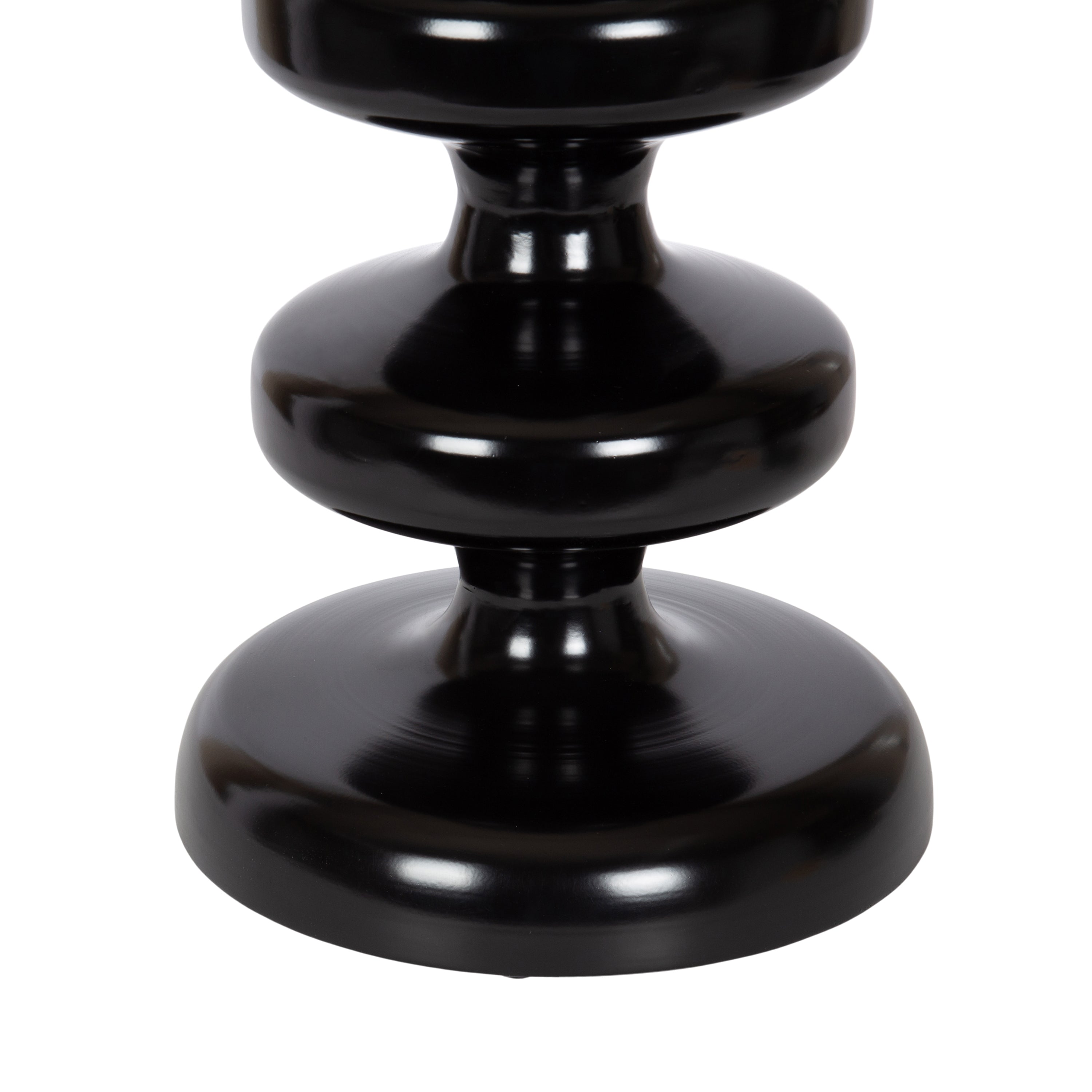 Side Table Black 12x12x21 5