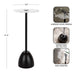 Drink Table 10x10x22 Black 2