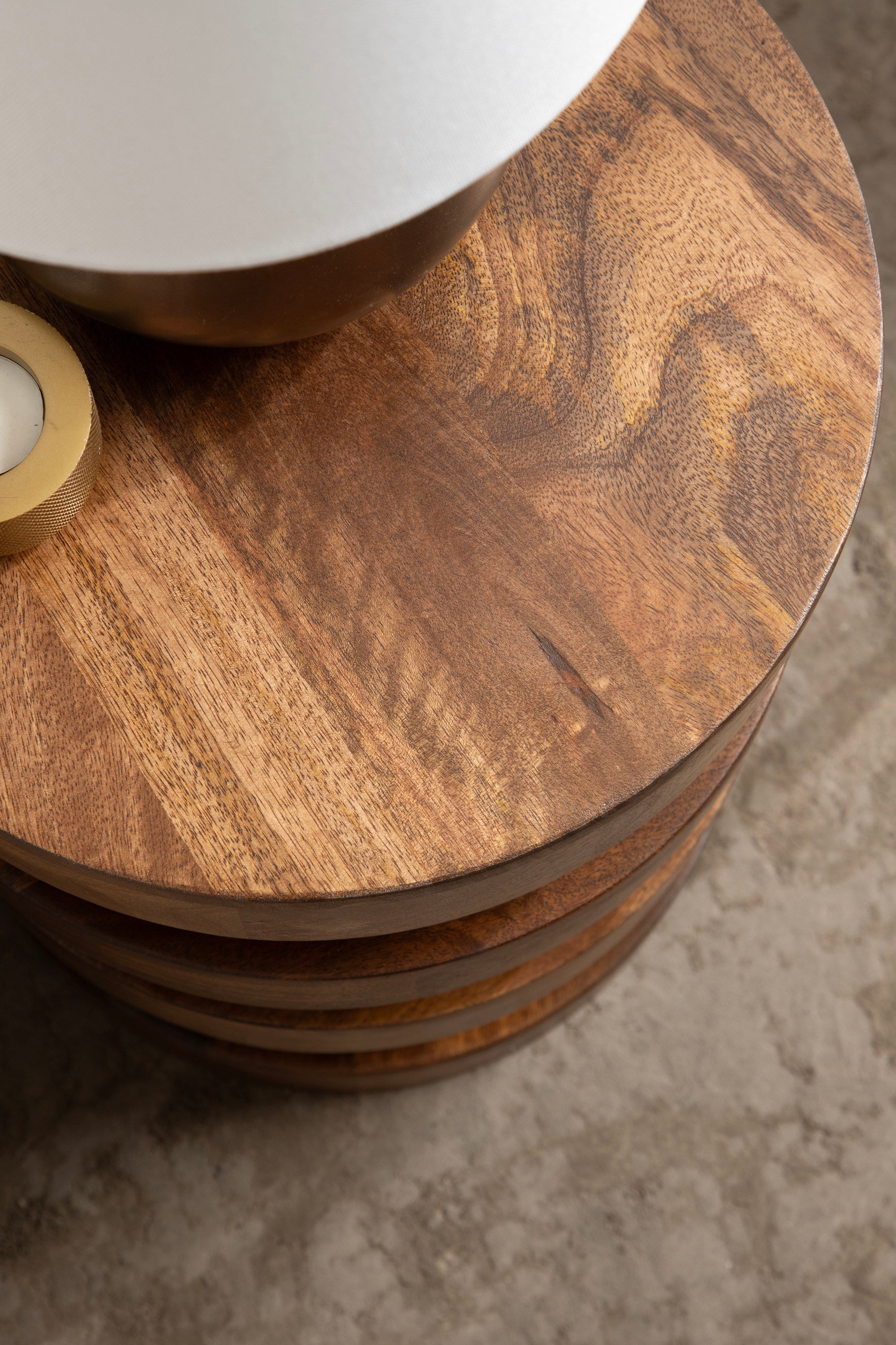 Omar Round Side Table