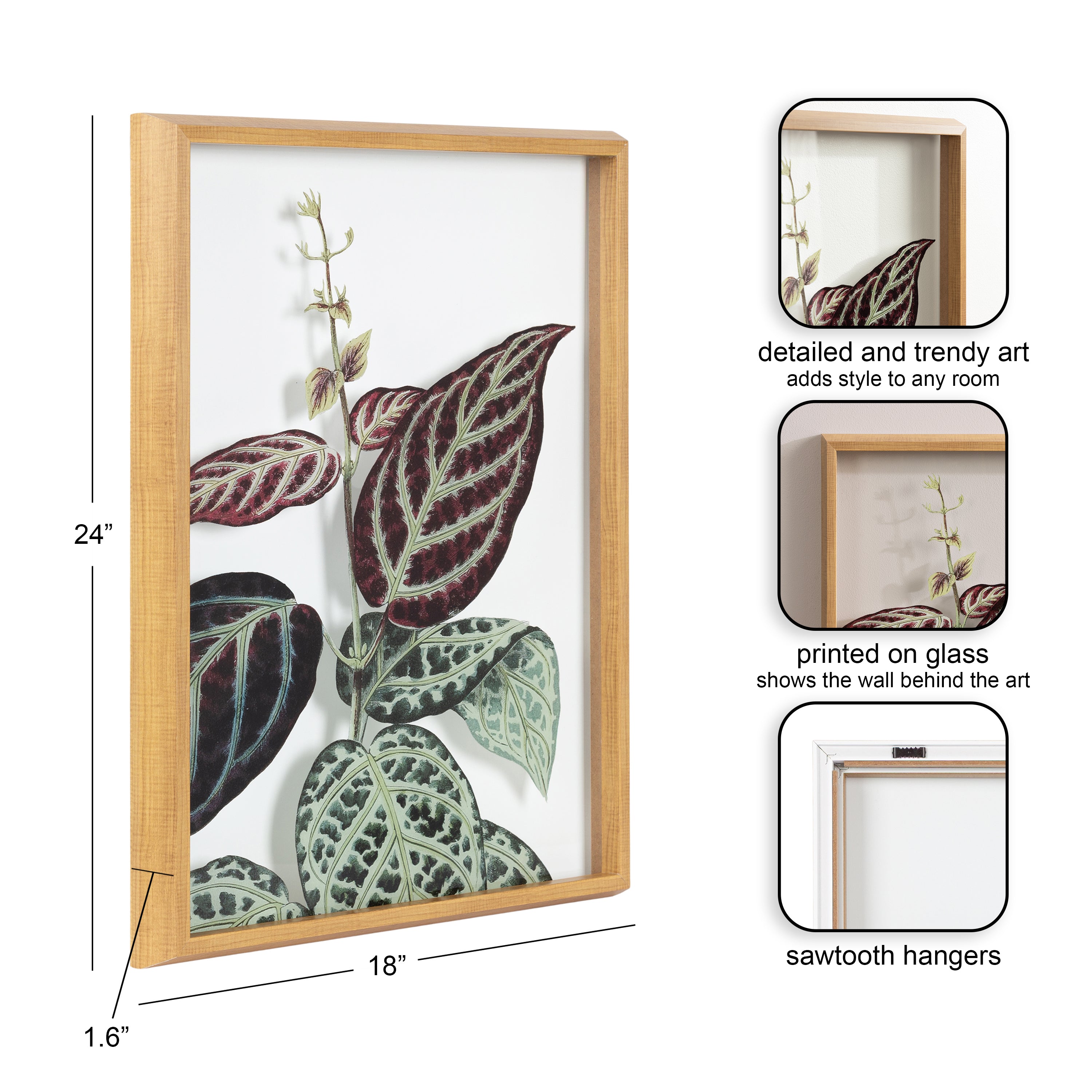 Framed Printed Art 18x24 Blake Natural 2