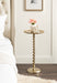 Side Table 13x13x24 Gold 7