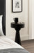 Side Table Black 12x12x22 7