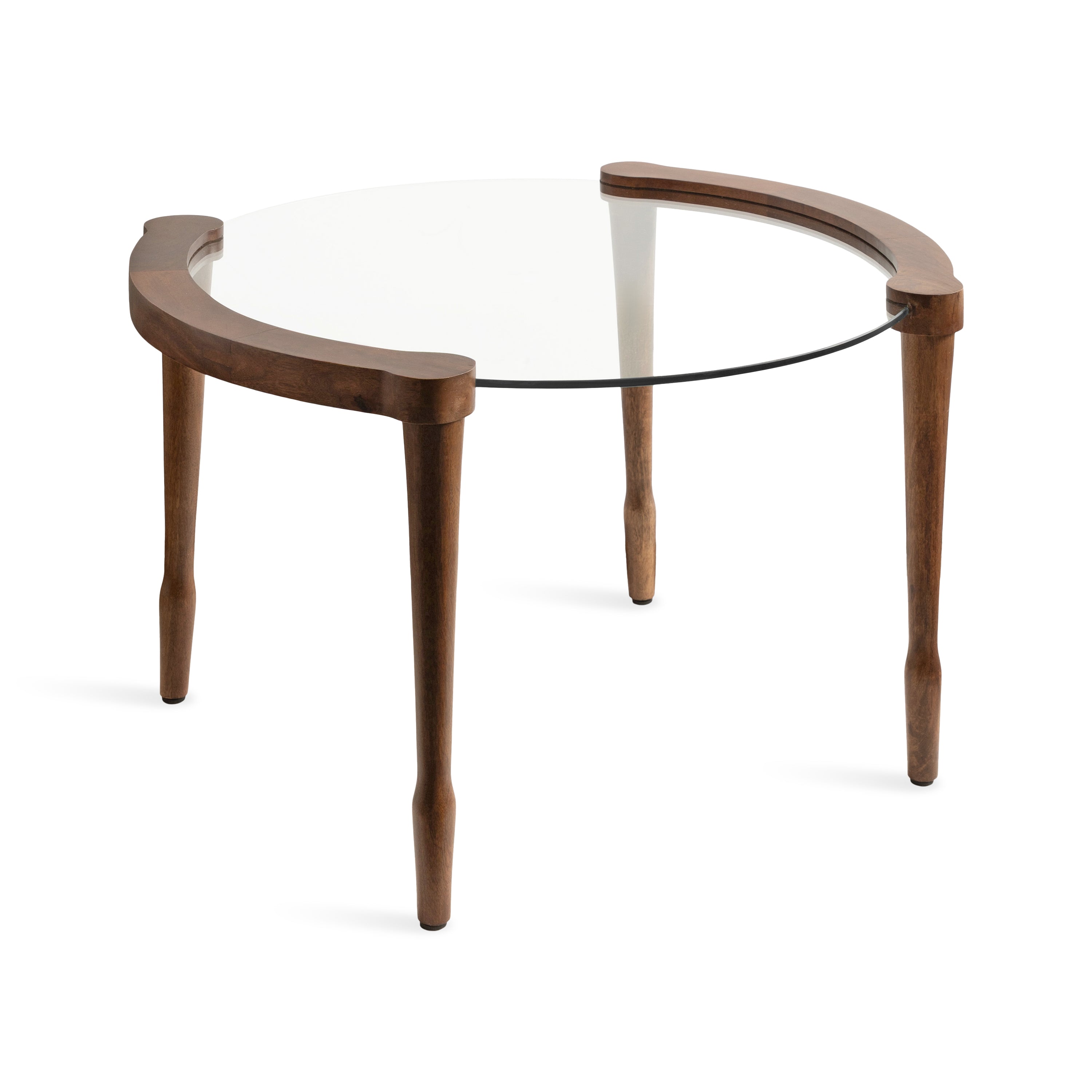 Coffee Table Walnut Brown 28x26x18 1