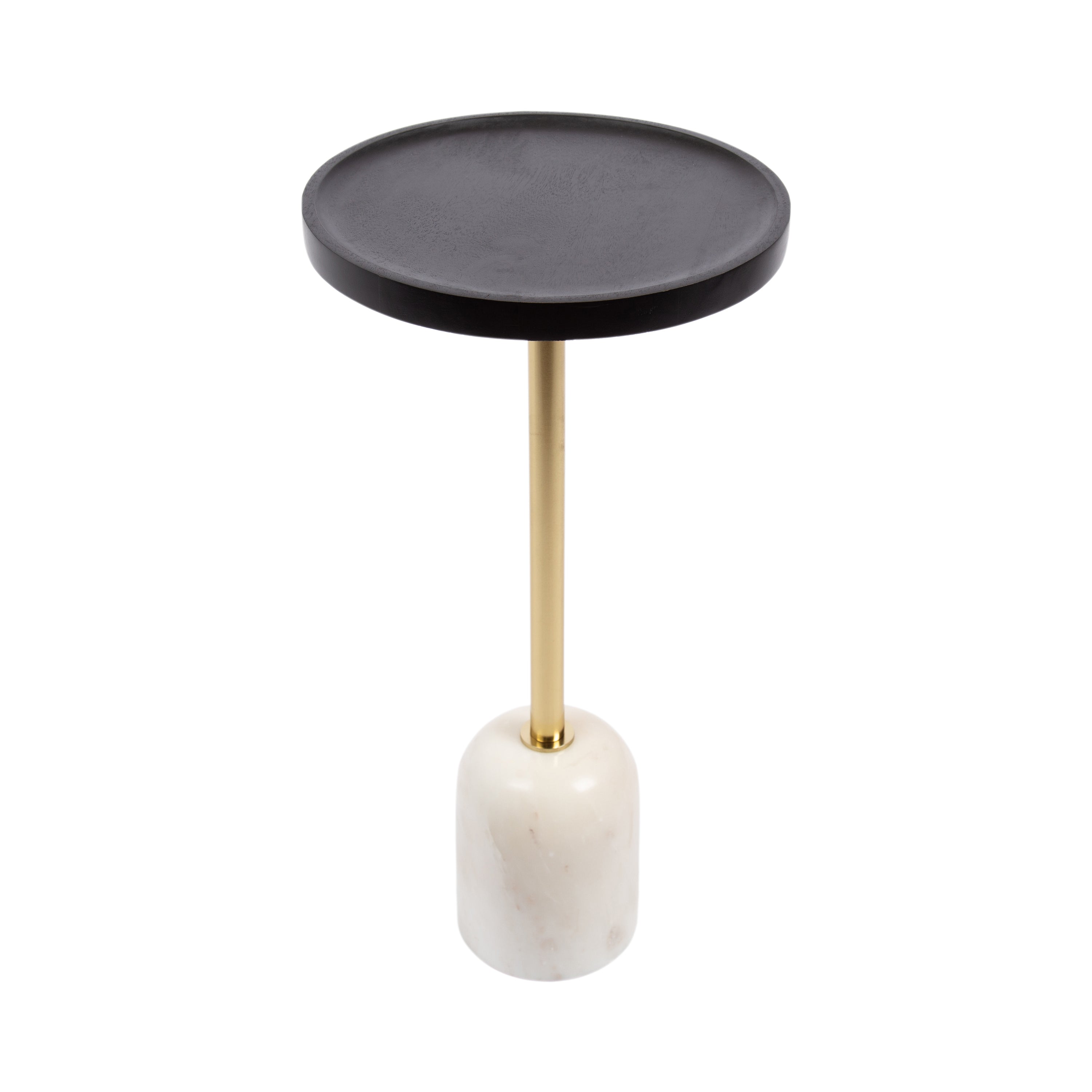 Shorrock Wood and Marble Side Table