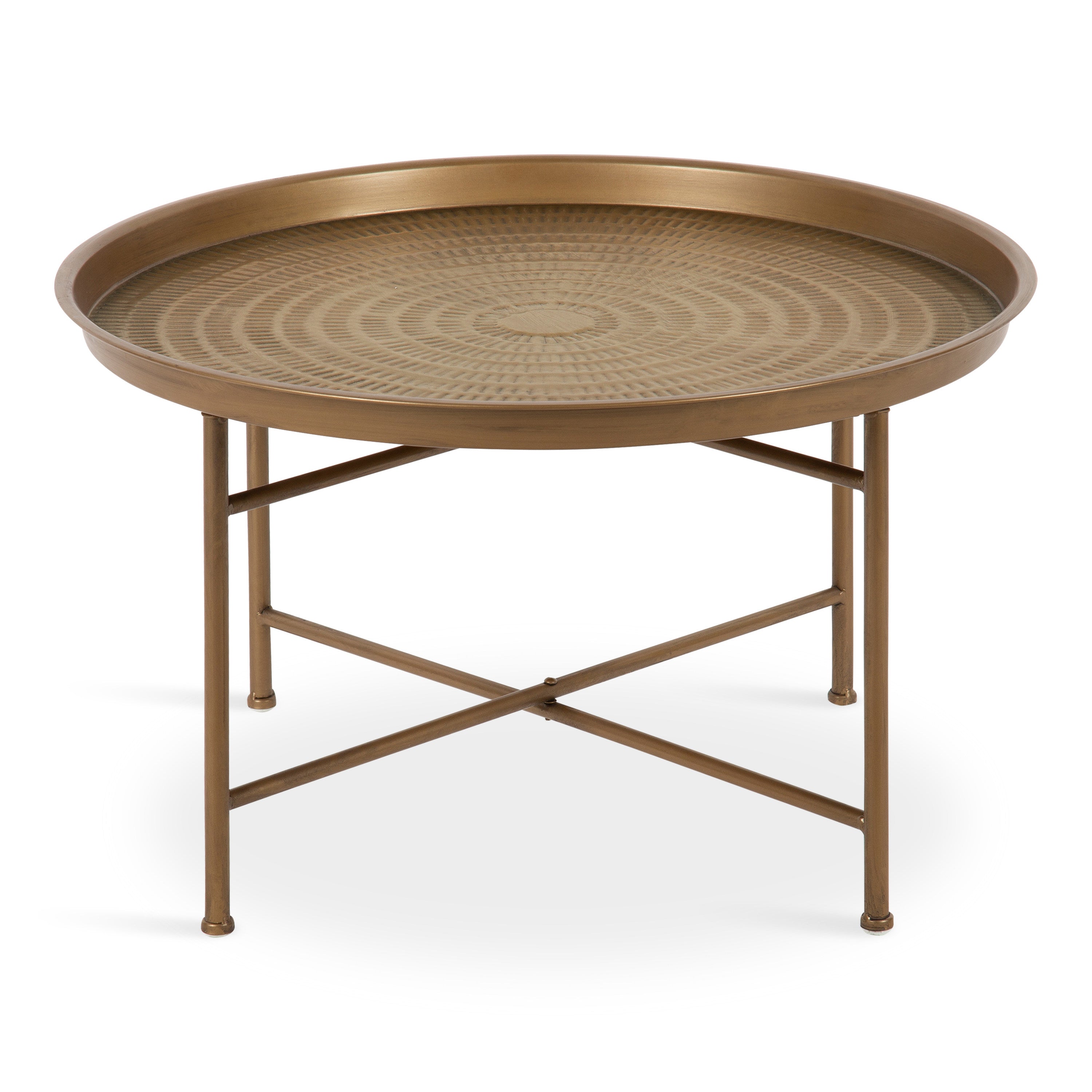 Mahdavi Round Metal Coffee Table