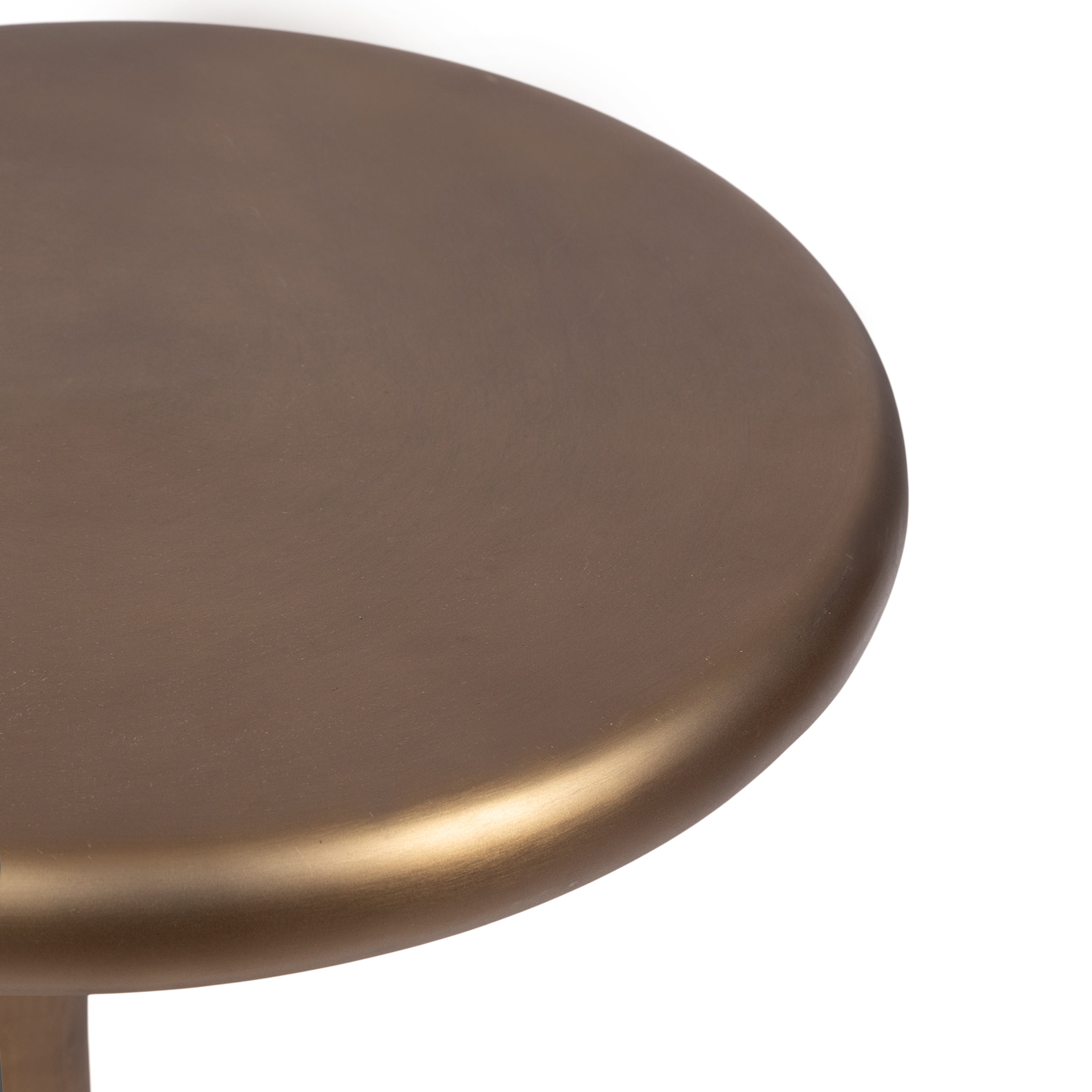 Side Table 14x14x22 Gold 3